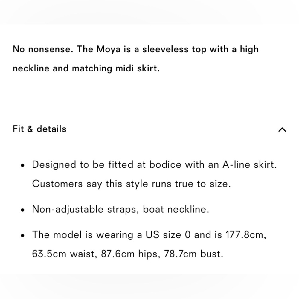 NEW Reformation Moya Linen Two pieces - Black Size 2 - Picture 5 of 15